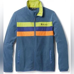 GUC Cotopaxi Men’s Tecca Fleece Full Zip Light Jacket Blue Hiking Outdoors, S